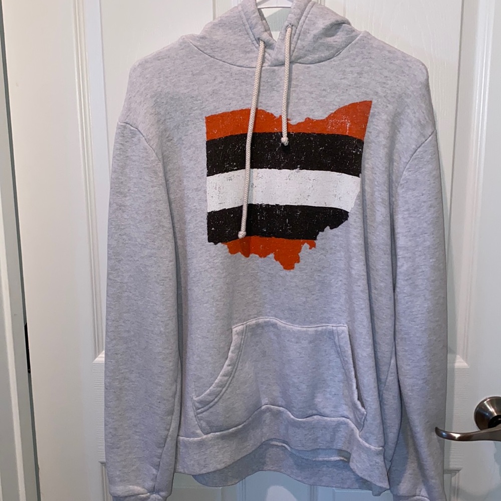 State Stripe LARGE Hoodie